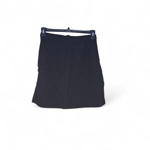 J. Crew Classic Black A-Line Skirt